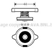 AVA QUALITY COOLING 980011 -  Крышка, радиатор